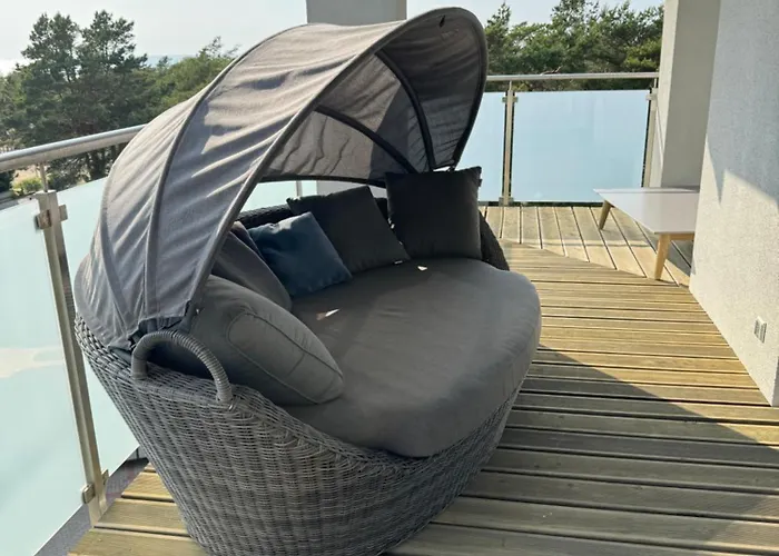 Apartmán Zachodzacego Slonca Rowy (Pomerania)